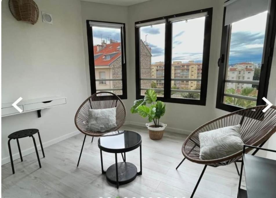Beautiful Apartment Design Next To The Sea Antibes Eksteriør billede