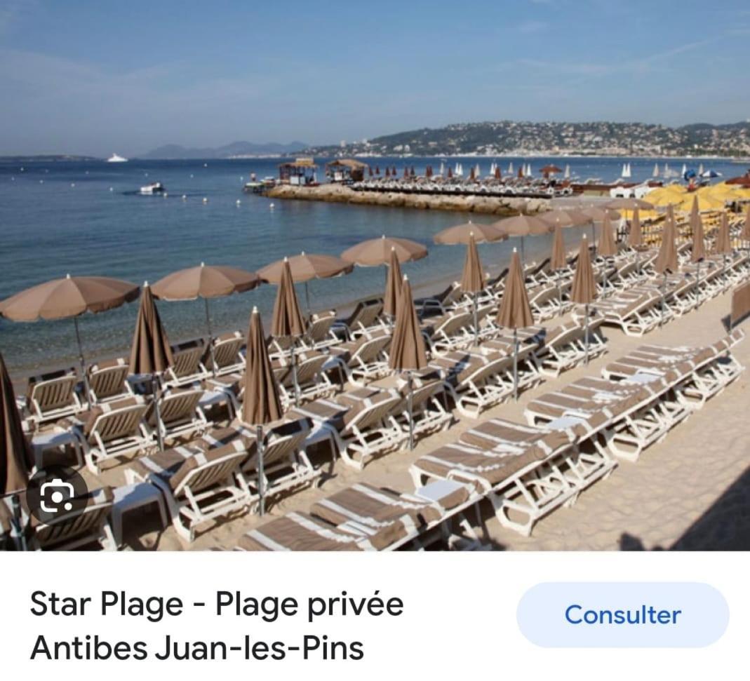 Beautiful Apartment Design Next To The Sea Antibes Eksteriør billede